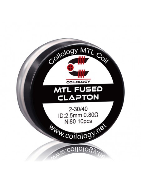 COIL FUSED CLAPTON MTL X10 - COILOLOGY