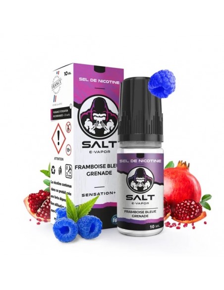 FRAMBOISE BLEUE GRENADE 10ML - SALT E-VAPOR / FRENCH LIQUIDE