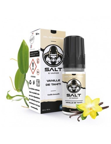 VANILLE DE TAHITI 10 ML - SALT E-VAPOR / FRENCH LIQUIDE