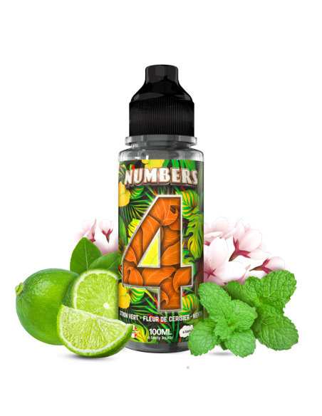 NUMBERS 4 100ML - E-TASTY