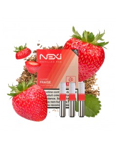 CARTOUCHES NEXI ONE CLASSIC FRAISE - ASPIRE