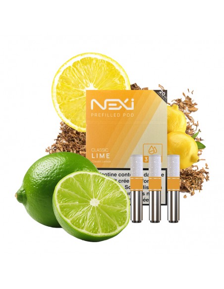 CARTOUCHES NEXI ONE CLASSIC LIME - ASPIRE