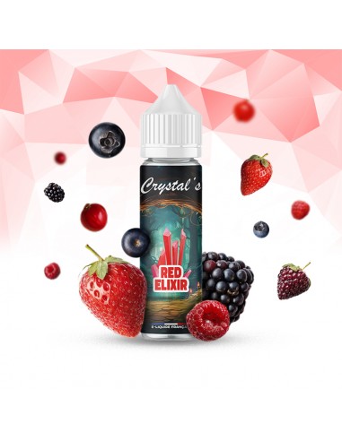 RED ELIXIR 50ML - GOURMANDISE / CRYSTAL'S