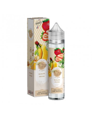 BANANE FRAISE 50 ML - LE PETIT VERGER