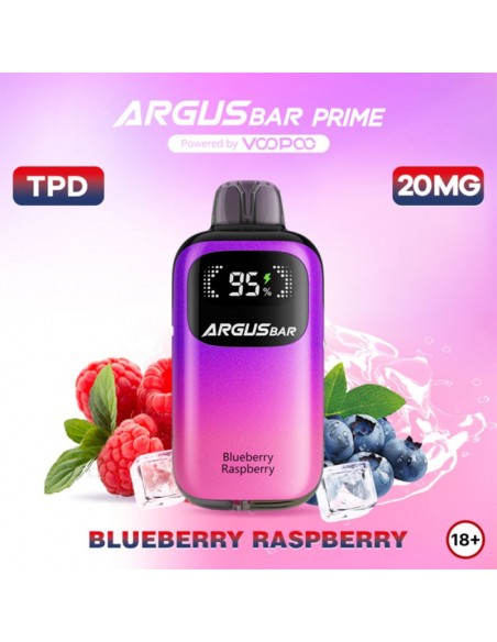 ARGUS BAR PRIME - BLUEBERRY RASPBERRY
