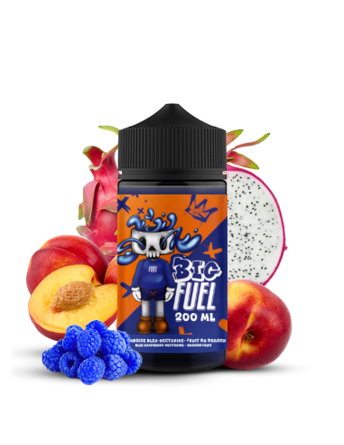 FRAMBOISE BLEUE NECTARINE FRUIT DU DRAGON 200 ML - BIG FUEL