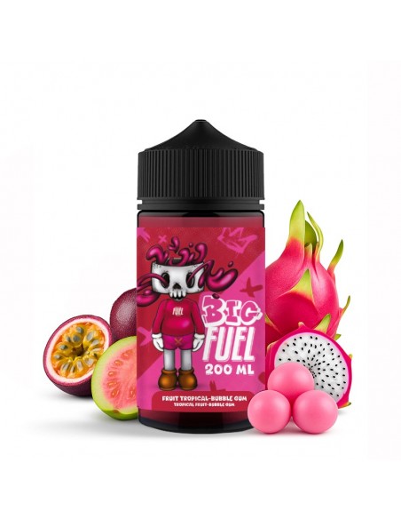 FRUIT TROPICAL BUBBLE GUM 200 ML - BIG FUEL
