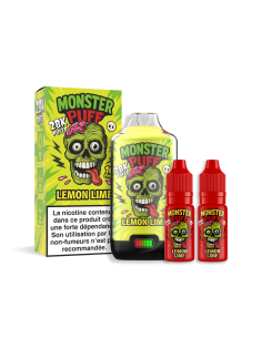 MONSTER PUFF 28 K LEMON LIME