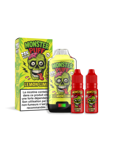 MONSTER PUFF 28 K LEMON LIME