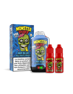 MONSTER PUFF 28 K MR BLUE