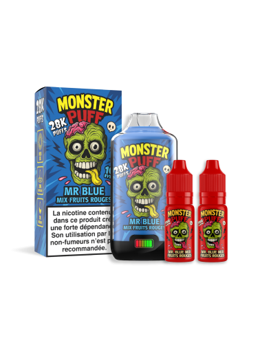 MONSTER PUFF 28 K MR BLUE