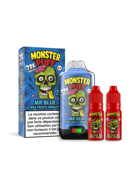 MONSTER PUFF 28 K MR BLUE