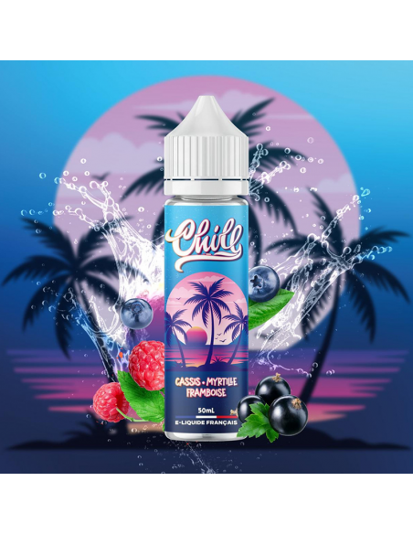 CASSIS MYRTILLE FRAMBOISE 50 ML - CHILL