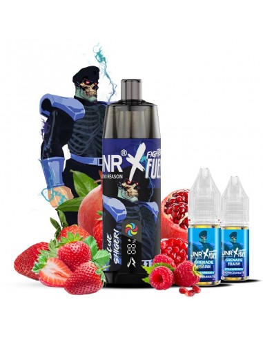 SHISHA PLUS 28K BLUE SHIGERI - JNR X FIGHTER FUEL