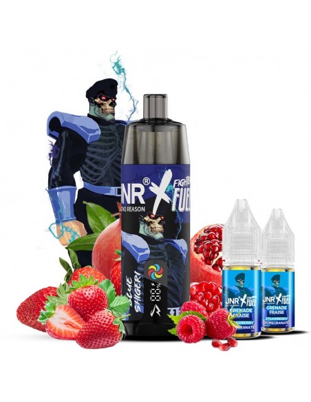 SHISHA PLUS 28K BLUE SHIGERI - JNR X FIGHTER FUEL