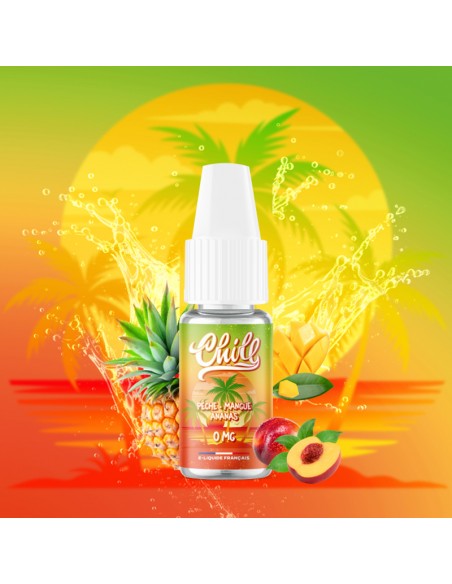 PECHE MANGUE ANANAS 10 ML - CHILL