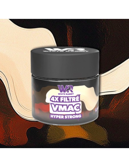 POT 4X FILTRE VMAC SUPER STRONG - WHITE RABBIT