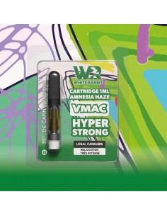 CARTOUCHE VMAC AMNESA HAZE HYPER STRONG - WHITE RABBIT