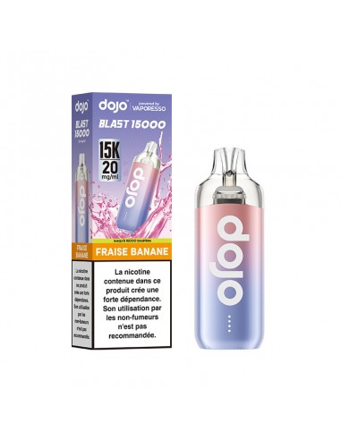 KIT DOJO BLAST 15K FRAISE BANANE - DOJO VAPORESSO