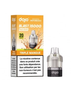 CARTOUCHE DOJO BLAST 15K TRIPLE MANGUE - DOJO VAPORESSO