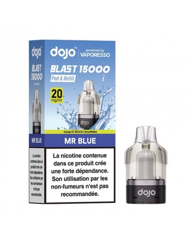CARTOUCHE DOJO BLAST 15K MR BLUE- DOJO VAPORESSO