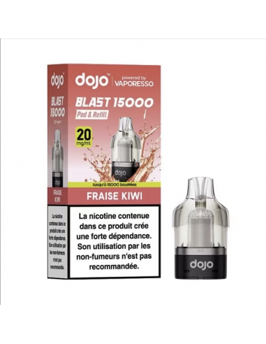CARTOUCHE DOJO BLAST 15K FRAISE KIWI - DOJO...