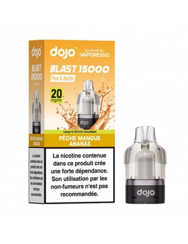 CARTOUCHE DOJO BLAST 15K PECHE MANGUE ANANAS -...