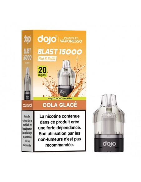 CARTOUCHE DOJO BLAST 15K COLA GLACE - DOJO VAPORESSO
