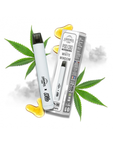 PUFF CBD WHITE WINDOW - GREENEO