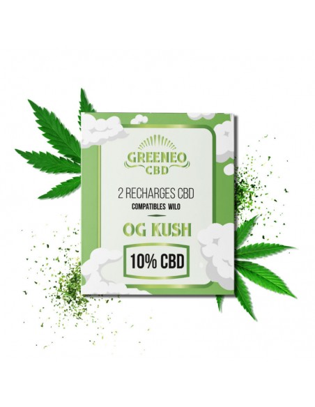 CARTOUCHES CBD OG KUSH  - GREENEO