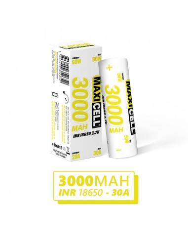 ACCU MAXICELL 18650 3000 MAH