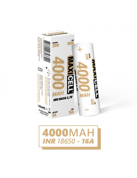 ACCU MAXICELL 18650 4000 MAH