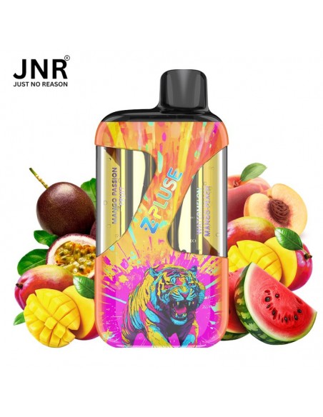 JNR 42K (SANS NICOTINE) MANGO PASSION FRUIT + WATERMELON MANGO PEACH - ZPLUSE JNR