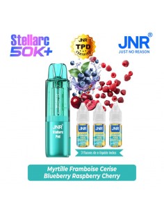 CARTOUCHE JNR 50K MYRTILLE FRAMBOISE CERISE - STELLARC JNR