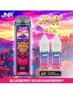 JNR 47K MYRTILLE FRAMBOISE ACIDULEE - JPUFF JNR