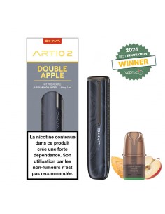 KIT ARTIO 2 DOUBLE APPLE SHISHA - OXVA