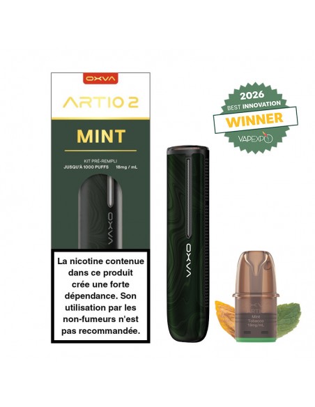 KIT ARTIO 2 MINT TOBACCO - OXVA