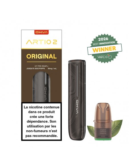 KIT ARTIO 2 ORIGINAL TOBACCO - OXVA
