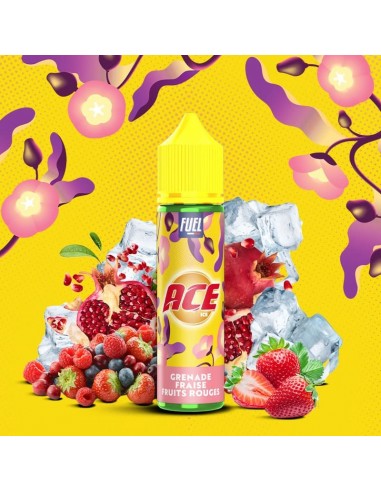 GRENADE FRAISE FRUITS ROUGES 50 ML - ACE